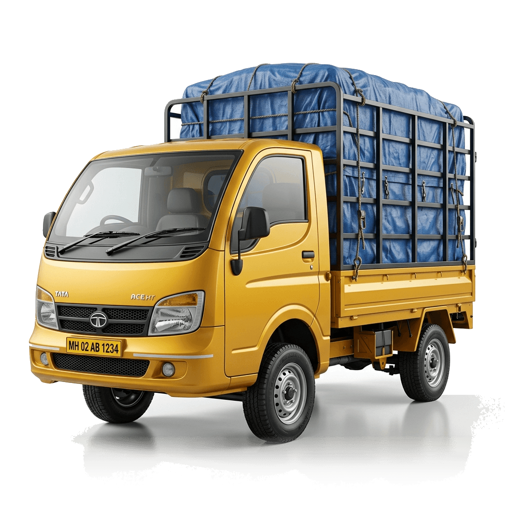 Tata Ace Heavy Shifting - Golden Yellow Tarpaulin Carrier